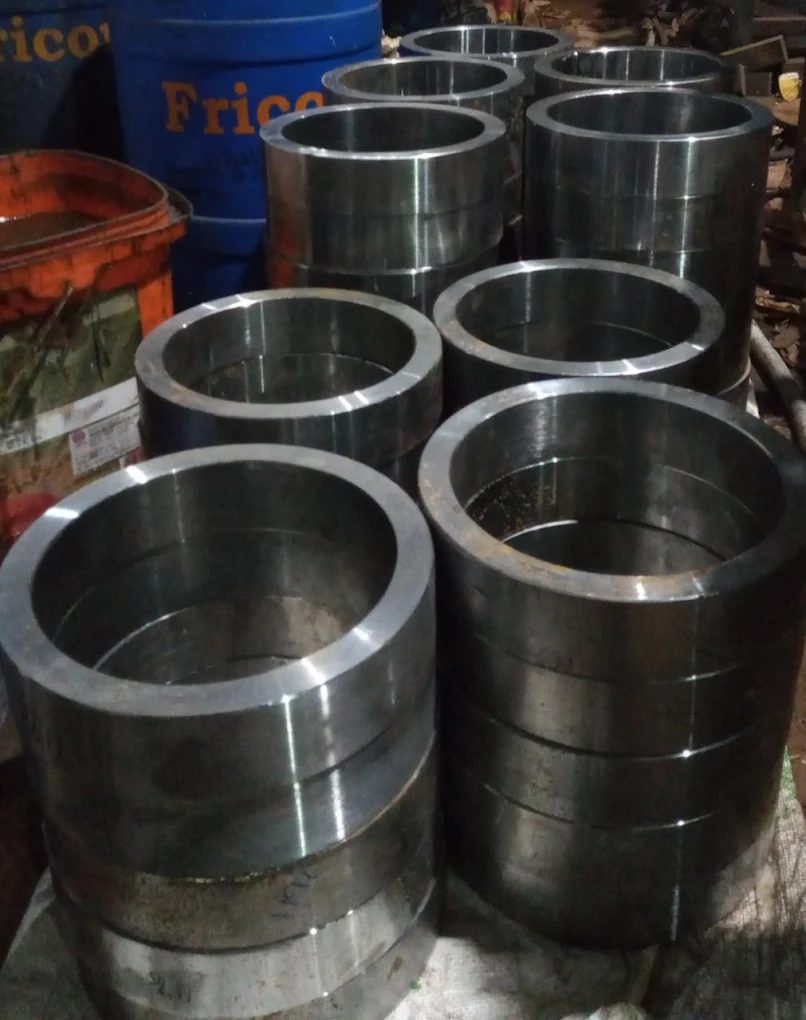Machined steel cylinders